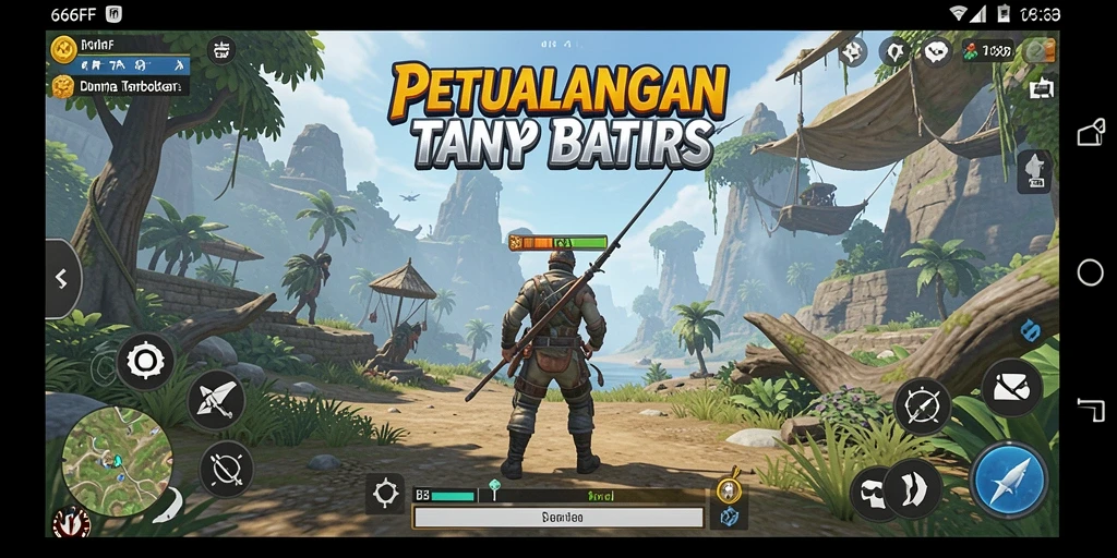 Gameplay mendebarkan di dunia terbuka 666FF.
