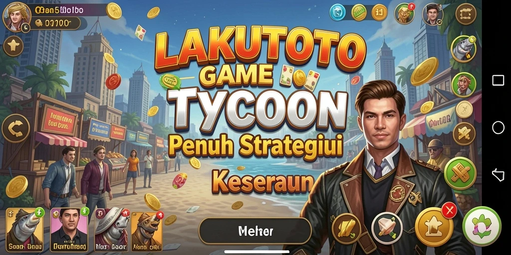 Screenshots menampilkan gameplay menantang dan fitur menarik LAKUTOTO.