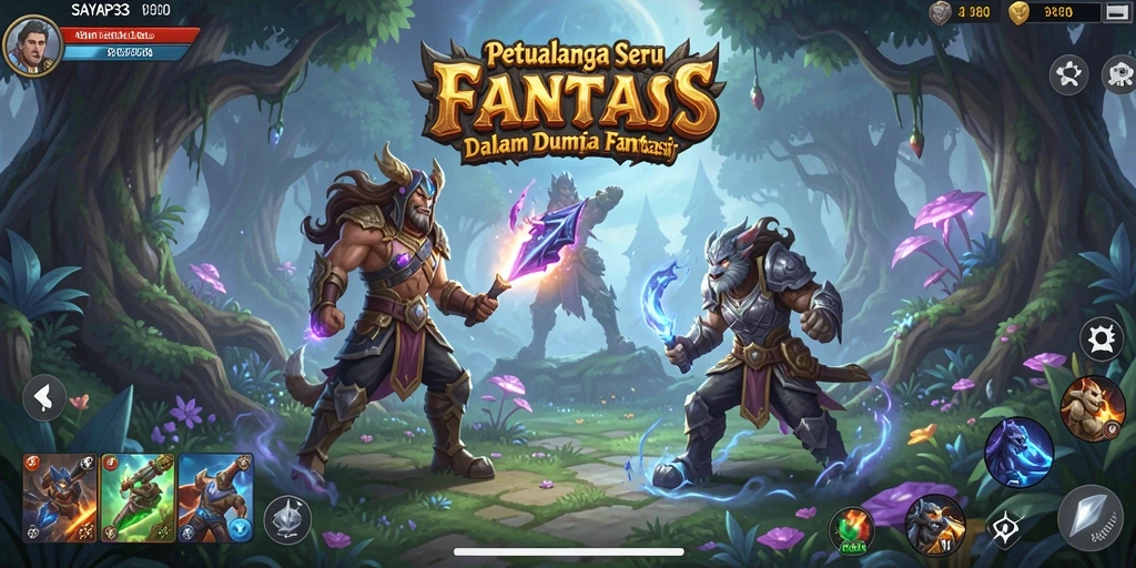 Screenshot menampilkan aksi seru dalam petualangan SAYAP33.