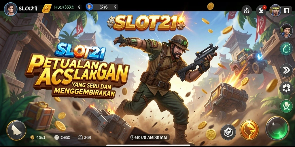 Tampilan gameplay SLOT21 yang mendebarkan dan seru.