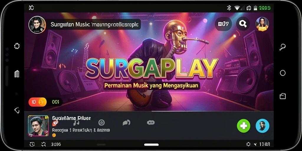 Tampilan antarmuka permainan SURGAPLAY yang seru dan interaktif.